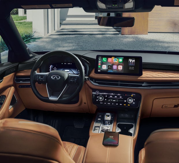 2024 INFINITI QX60 Key Features - Wireless Apple CarPlay® integration | Edison INFINITI in Edison NJ